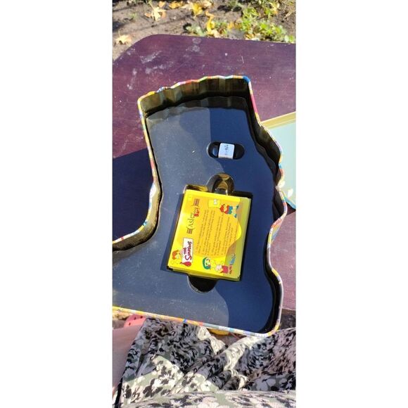 Simpsons Barts Trivia Game 2001 42972 20th Century Fox Tin Complete Game - Picture 2 of 8